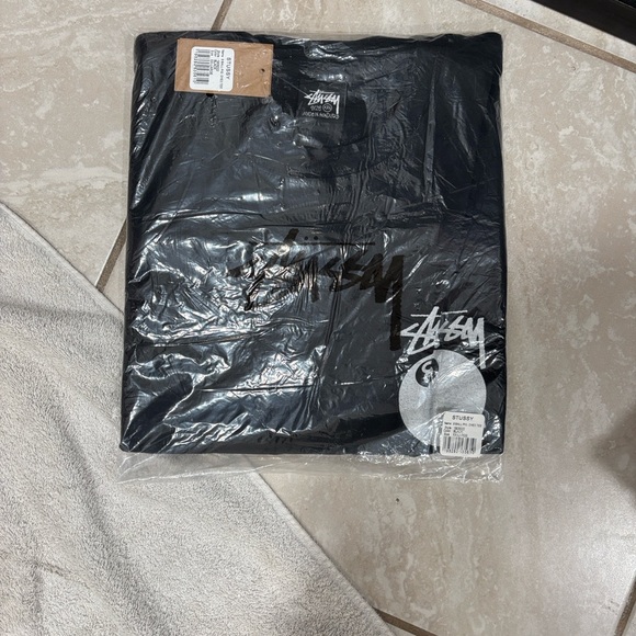 Stussy Black and White 8 Ball Tee - Picture 8 of 13